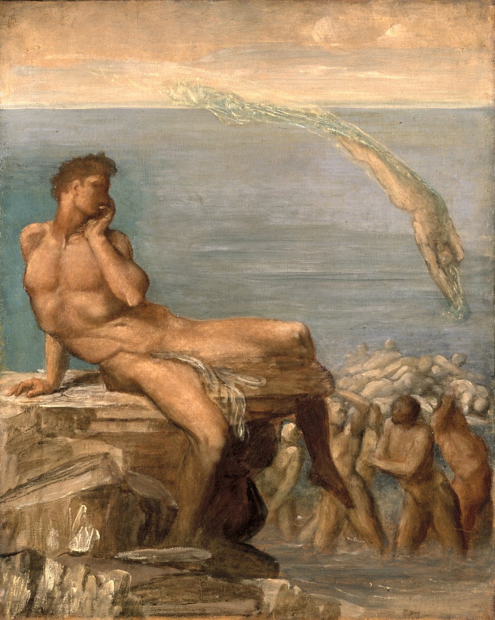 The Genius of Greek Poesy, 1878 av George Frederick Watts