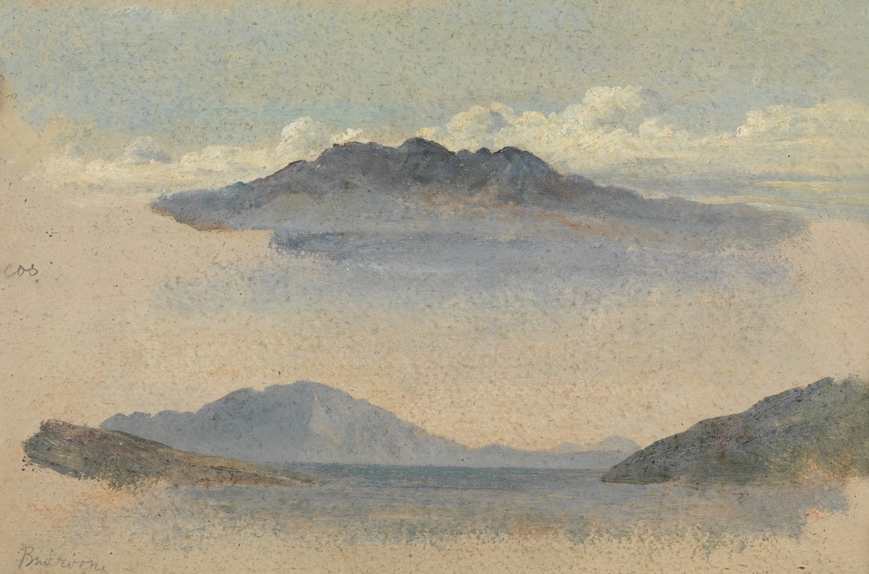 Isle of Kos (olja på papper) av George Frederick Watts