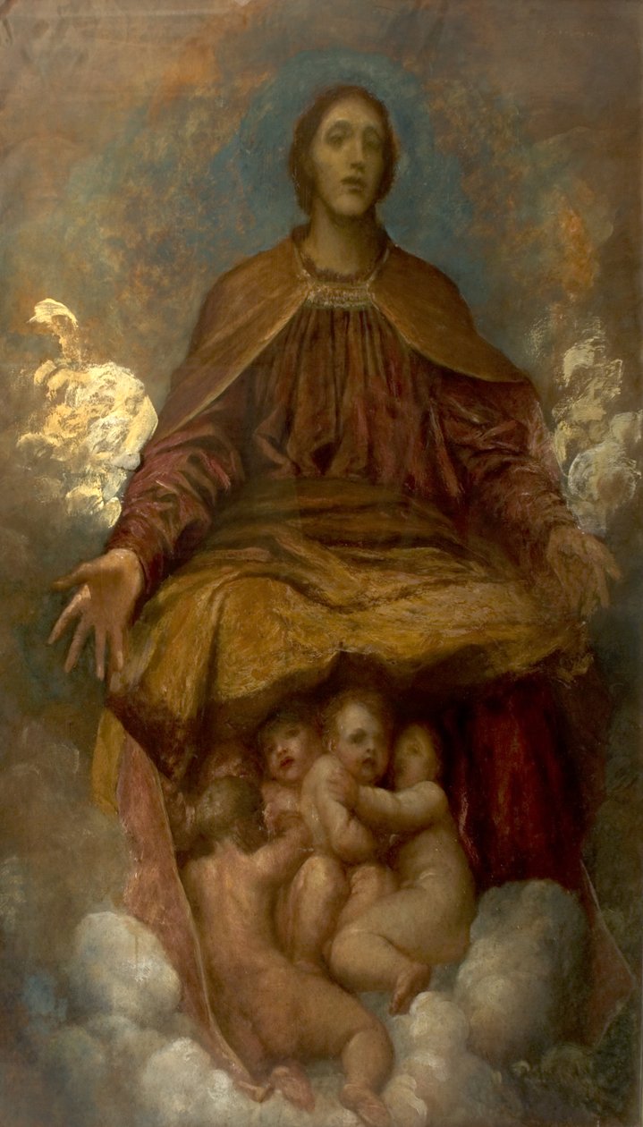 Kristendomens ande, 1872-75 av George Frederick Watts