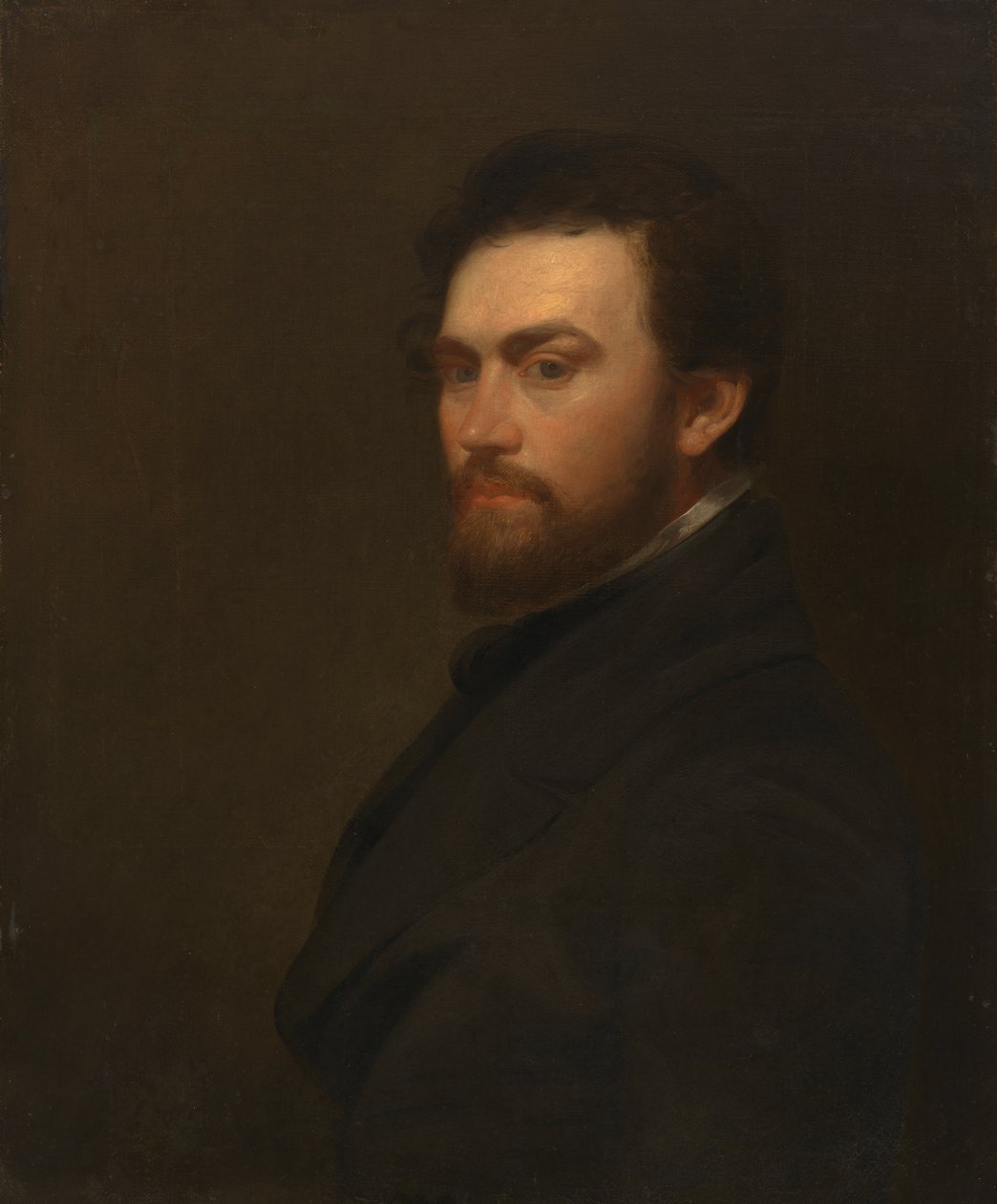 George Fuller självporträtt, före 1860. av George Fuller