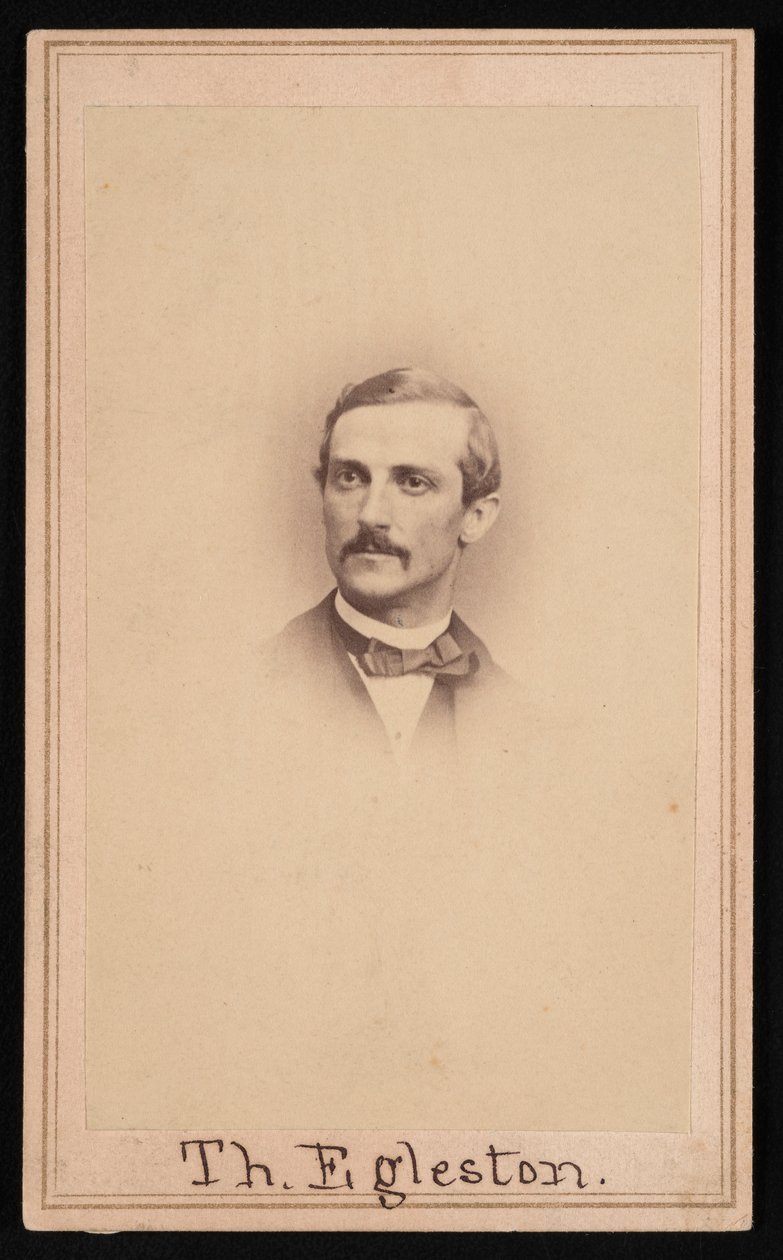 Porträtt av Thomas Egleston 1832-1900, mellan 1863 och 1875. av George Gardner Rockwood