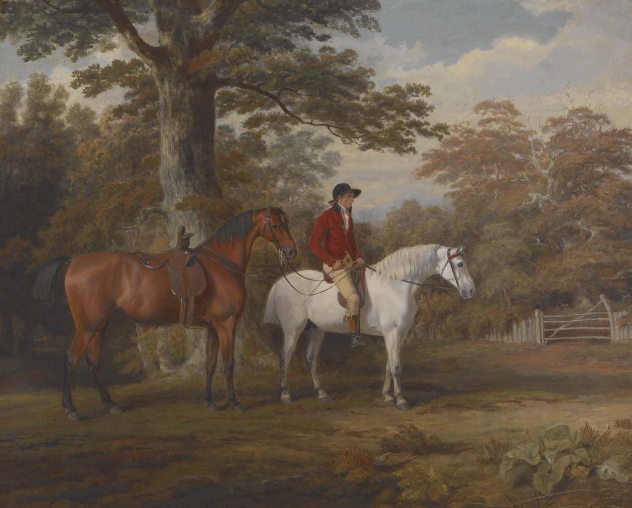 Jägare och Huntsman av George Gerrard
