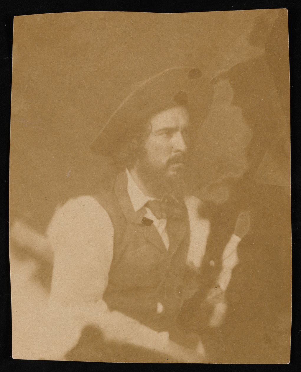Porträtt av Caleb Burwell Rowan Kennerly 1829-1861, före 1861. av George Gibbs