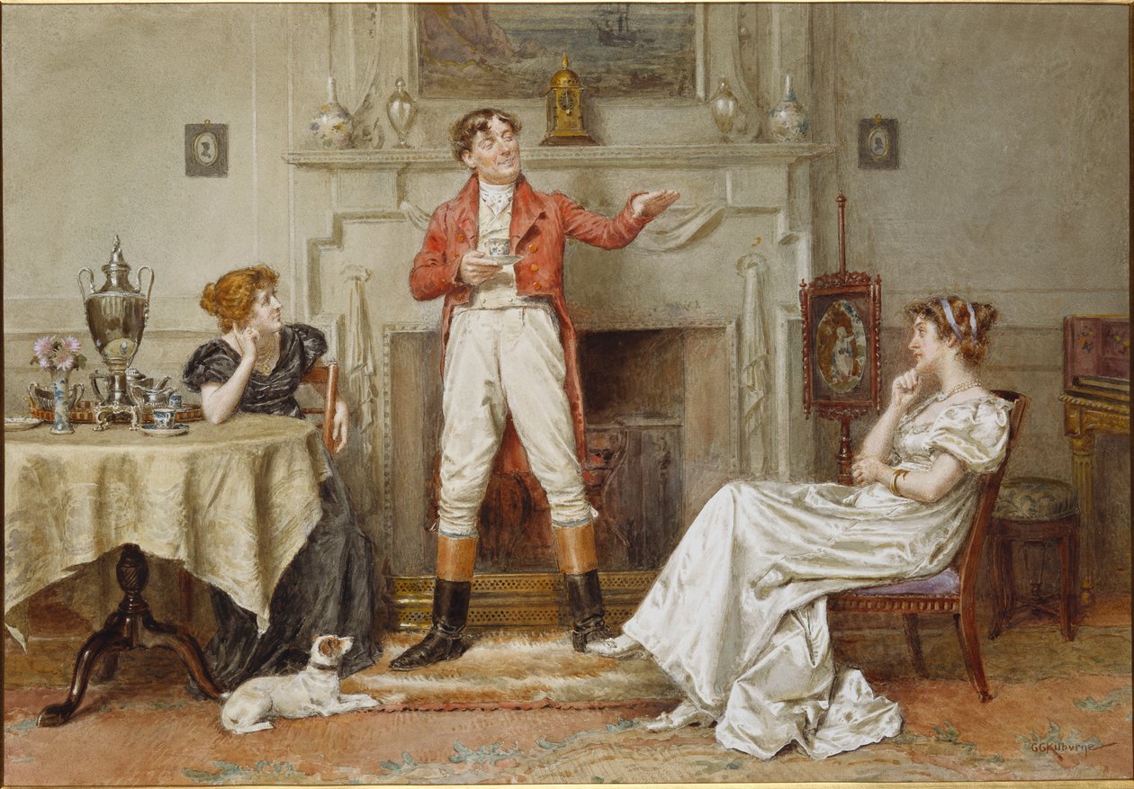 En bra berättelse av George Goodwin Kilburne