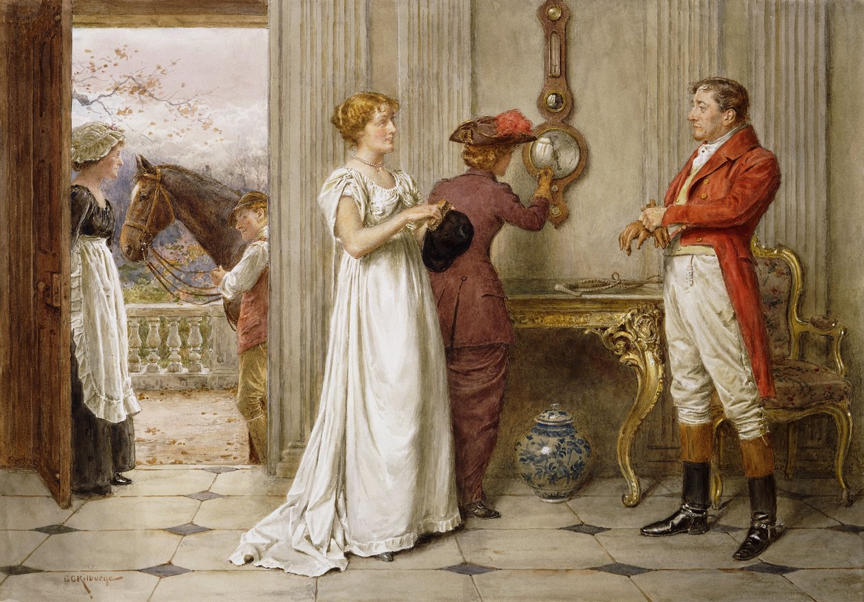 En sydlig vind och en molnig himmel, av George Goodwin Kilburne