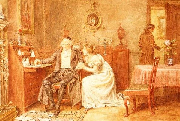 Arvlös av George Goodwin Kilburne