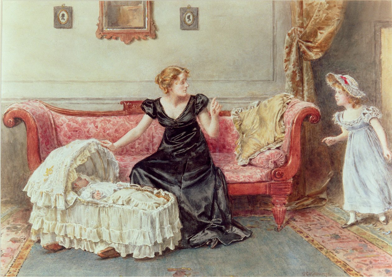 Tysta ner! av George Goodwin Kilburne