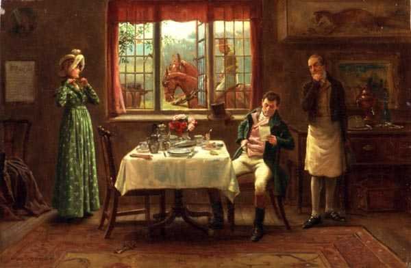 Avresan av George Goodwin Kilburne