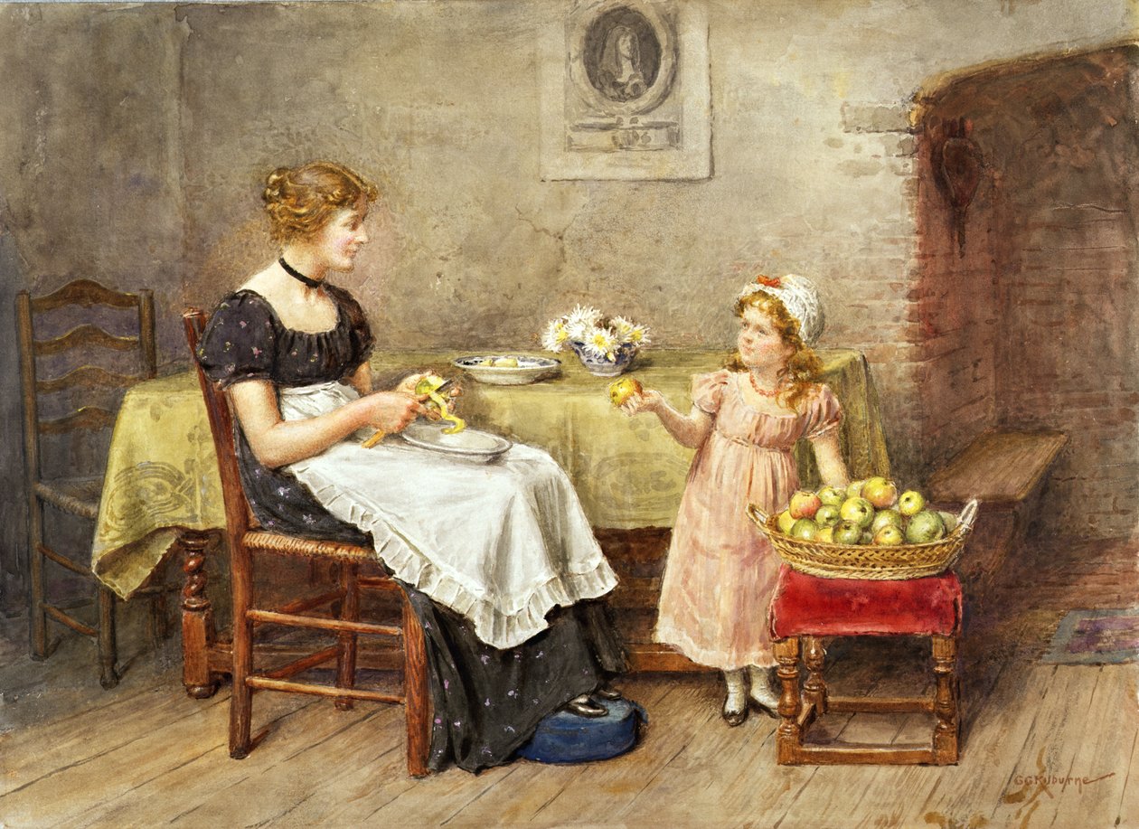 Den lilla hjälpreda av George Goodwin Kilburne