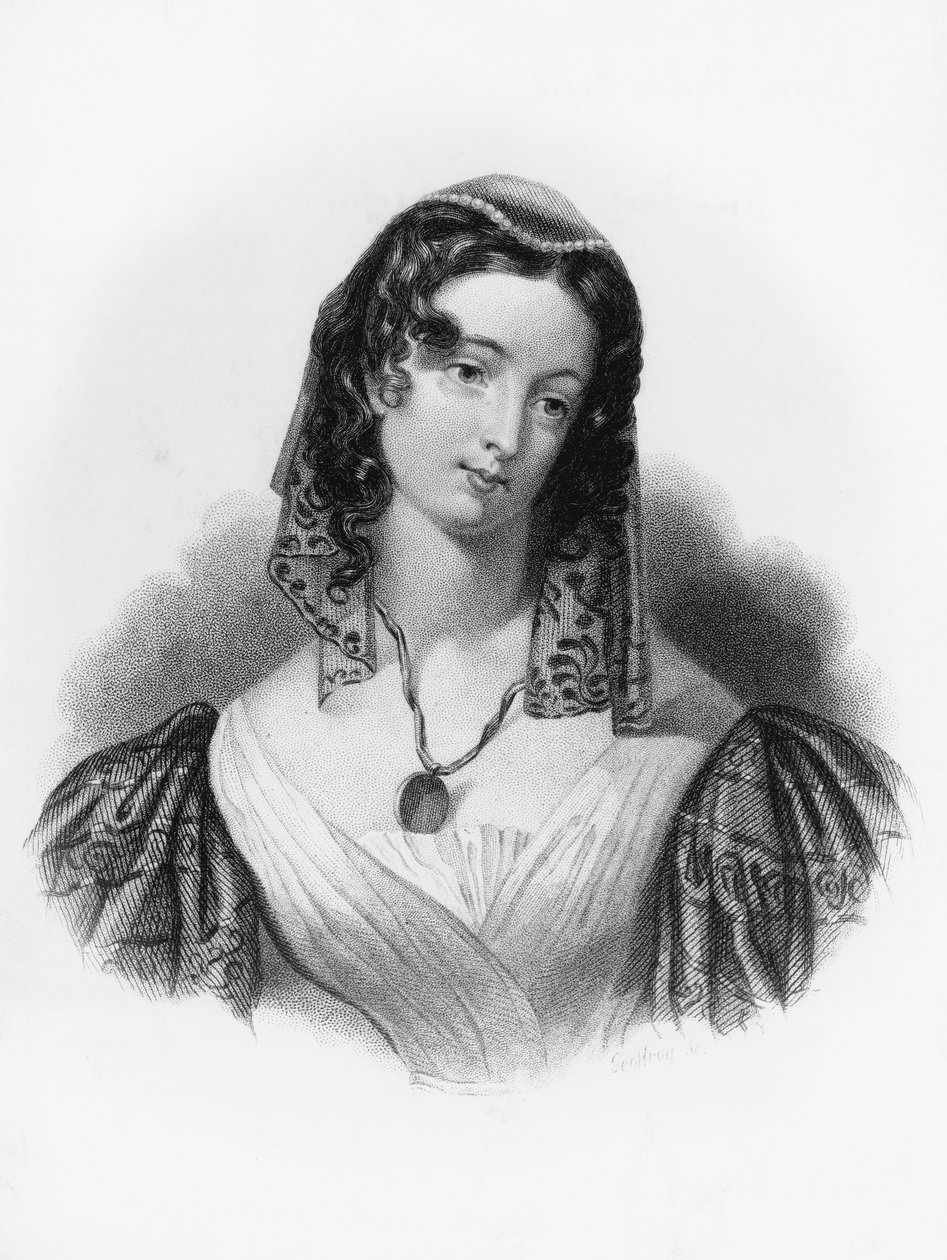 Inez, illustration till Childe Harold