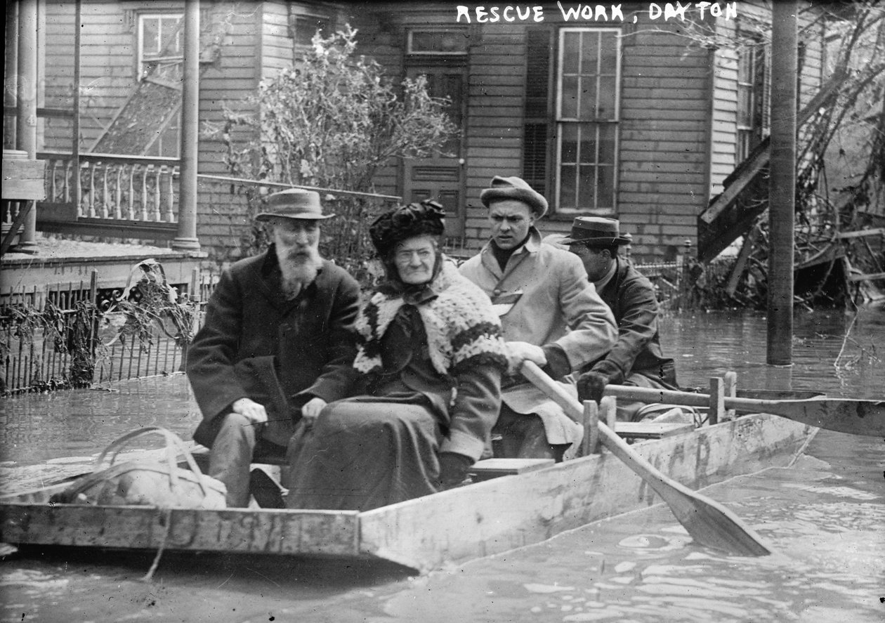 Räddningsarbete, Dayton av George Grantham   Bain News Service Bain
