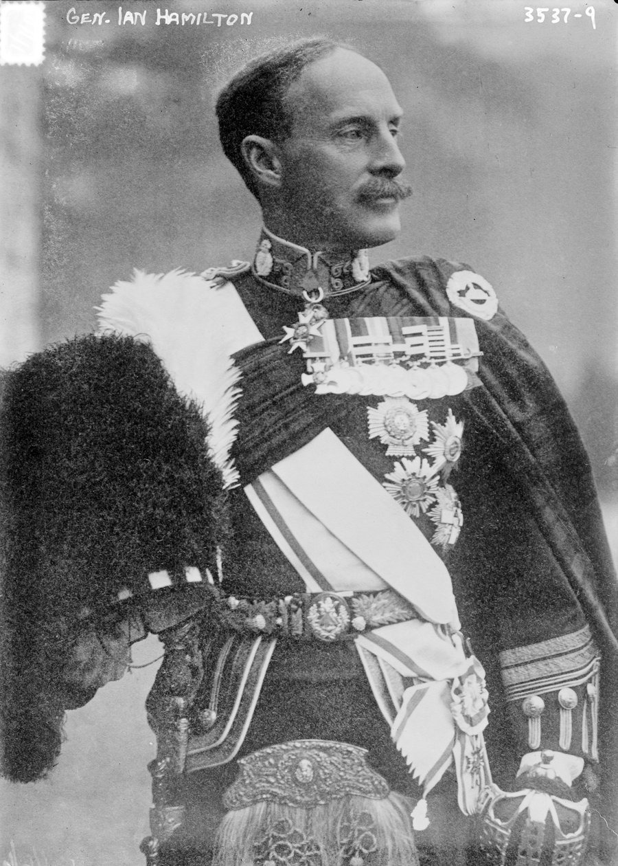 General Ian Hamilton, 1910-5 av George Grantham Bain