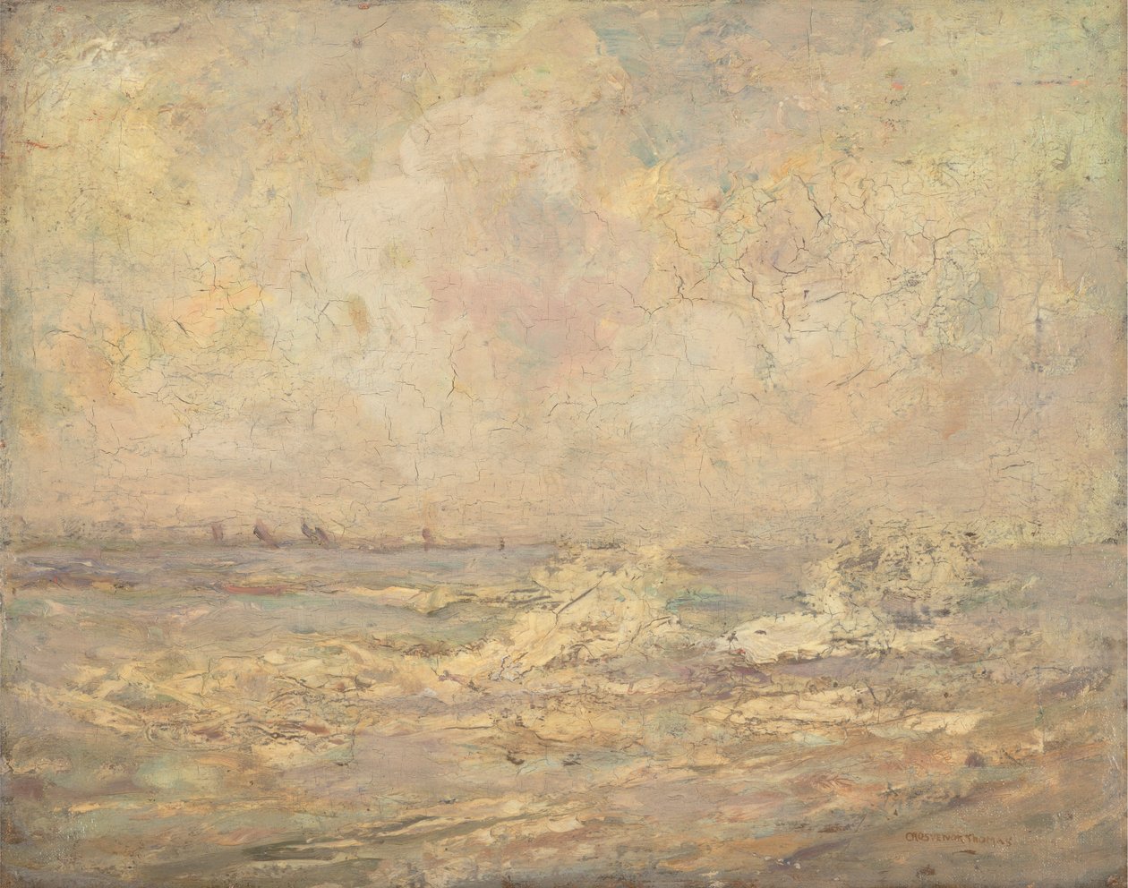 Havslandskap av George Grosvenor Thomas