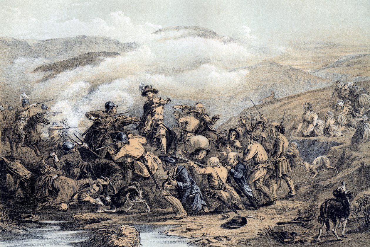Slaget vid Drumclog, 1679 1800-talet. av George Harvey