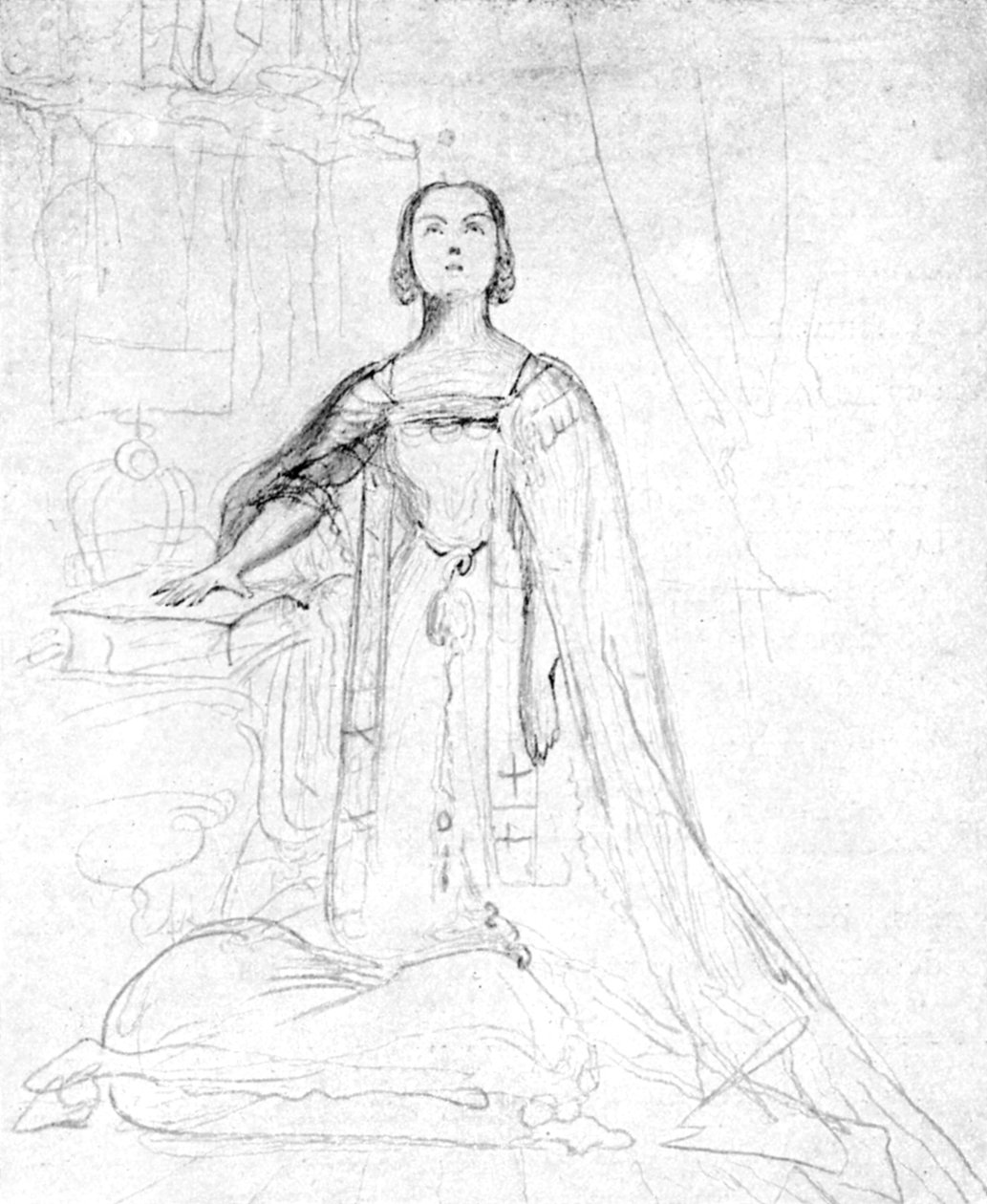 Drottning Victoria avlade kröningseden, 1837, 1901. av George Hayter