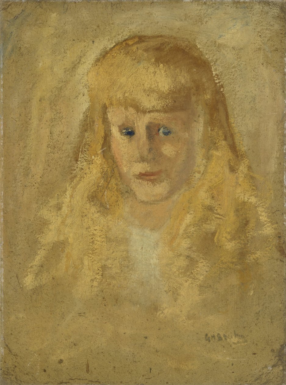 Marie Anne Henriette Breitner (geb. 1882-06-14), målarens halvsyster av George Hendrik Breitner