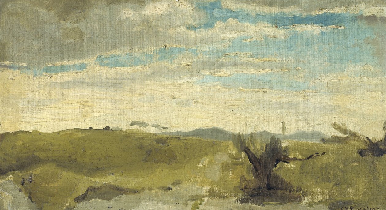 Utsikt i sanddynerna nära Dekkersduin, Haag av George Hendrik Breitner