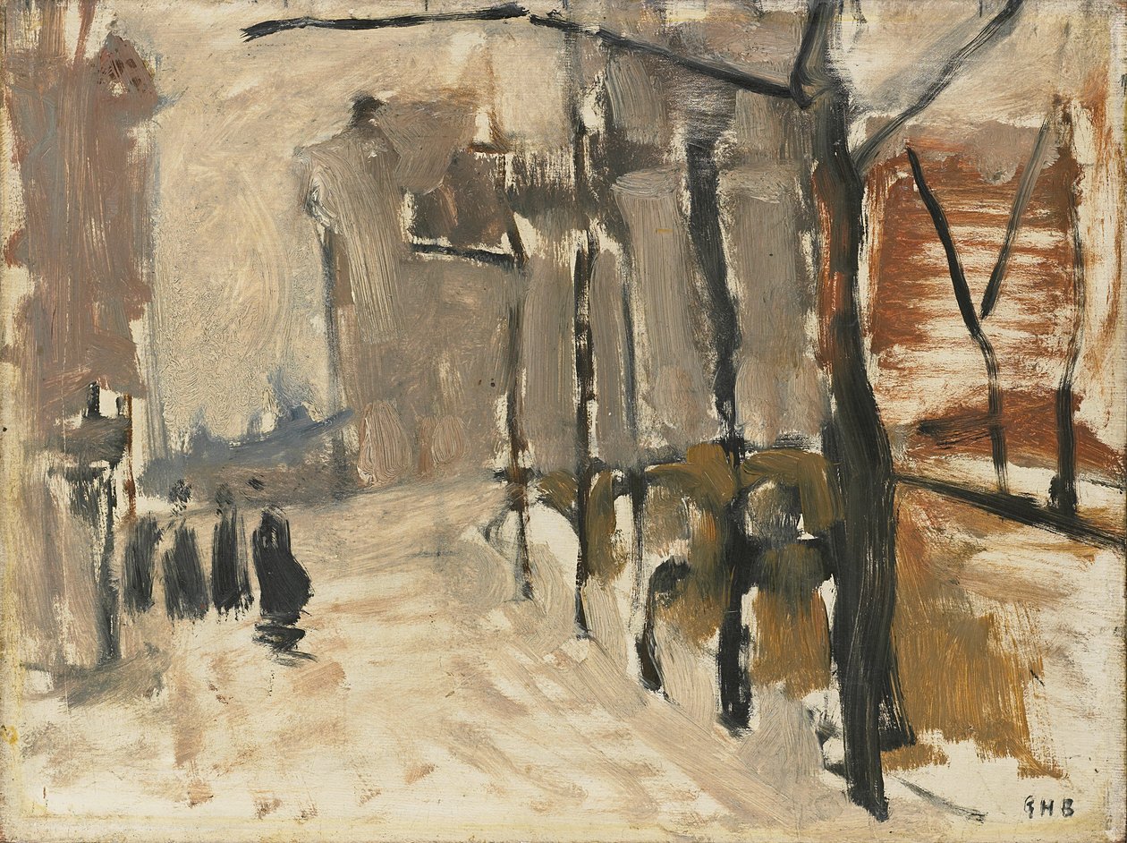 Utsikt i Haag () av George Hendrik Breitner