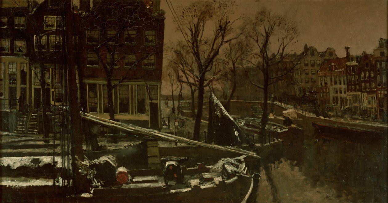 Vinter i Amsterdam av George Hendrik Breitner