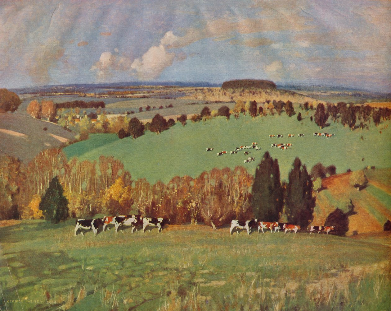 I gröna betesmarker, 1935. av George Henry
