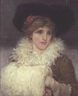 Porträtt av en kvinna, ca 1895 av George Henry Boughton