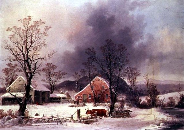 Återvänder till gården av George Henry Durrie
