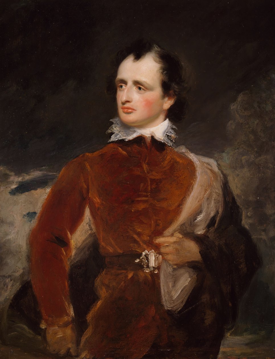 Porträtt av Benjamin Robert Haydon 1786-1846, 1816. av George Henry Harlow