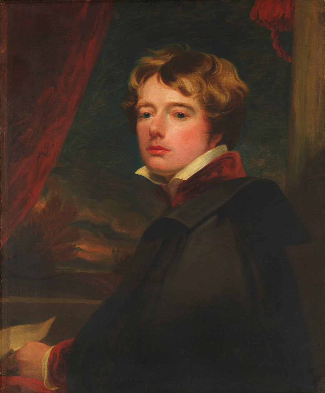 Självporträtt. av George Henry Harlow