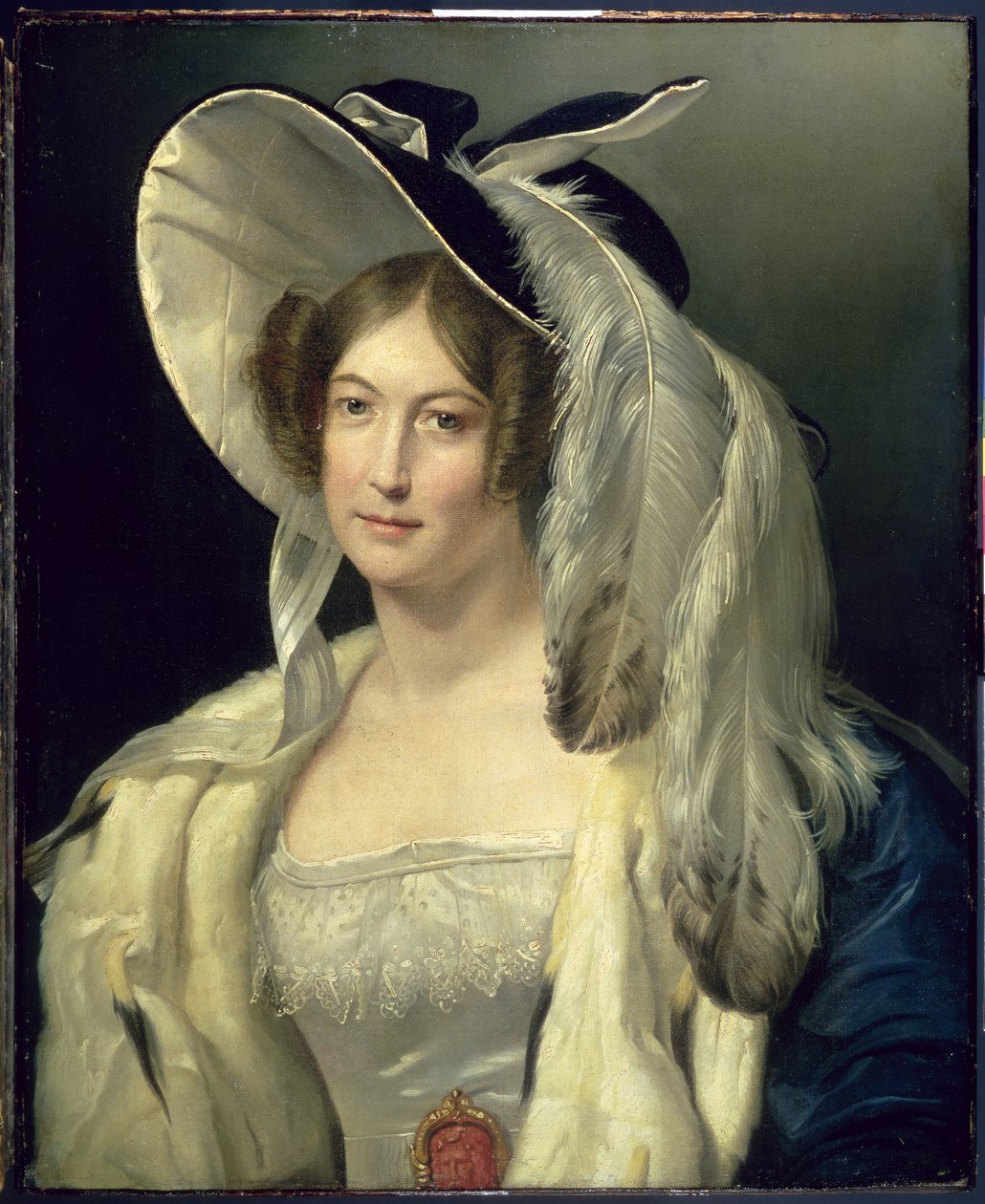 Victoria May Louise, hertiginna av Kent (1786-1861), ca 1830-40 av George Henry Harlow