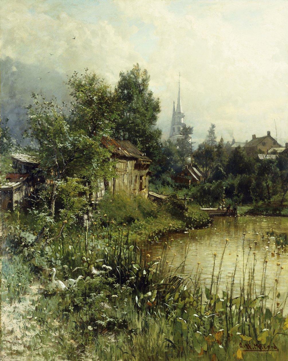 En glimt av Morristown, New Jersey, av George Herbert McCord