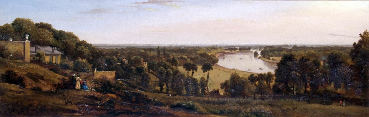 Utsikt från Richmond Hill, 1846 av George Hilditch