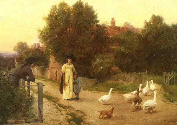 Runda upp gässen av George Hillyard Swinstead