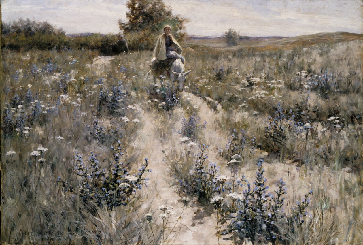 Flygningen till Egypten, 1892. av George Hitchcock
