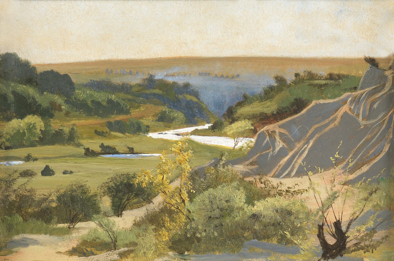 Kroonstad, under boerkriget, 1917 av George Howard
