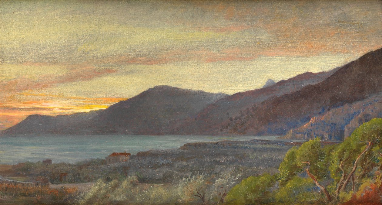Utsikt från Bordighera, 1882 av George Howard