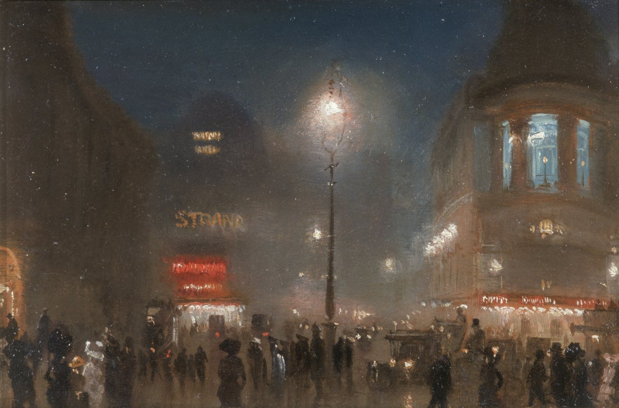 London Theatreland, ca 1910 av George Hyde Pownall