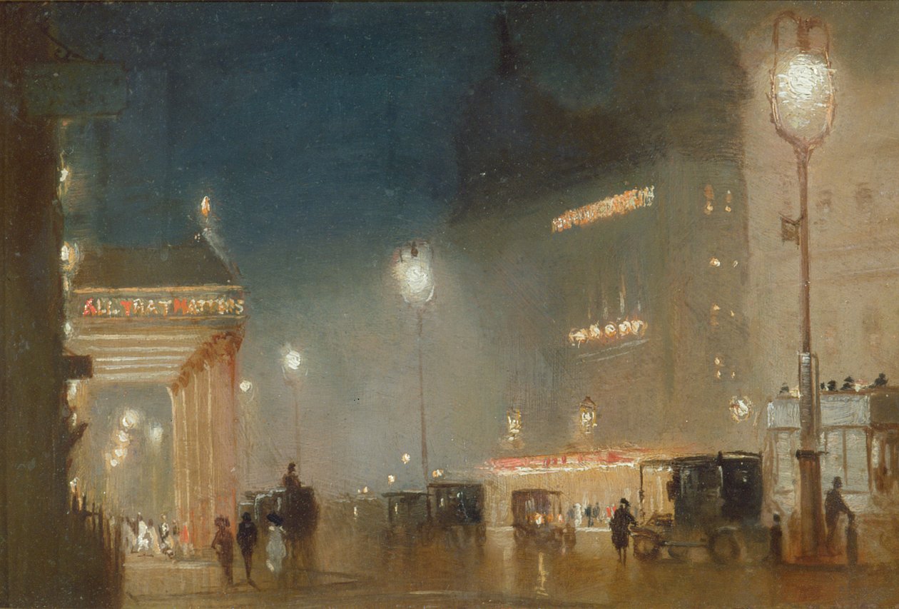 The Haymarket, London, c1910 av George Hyde Pownall