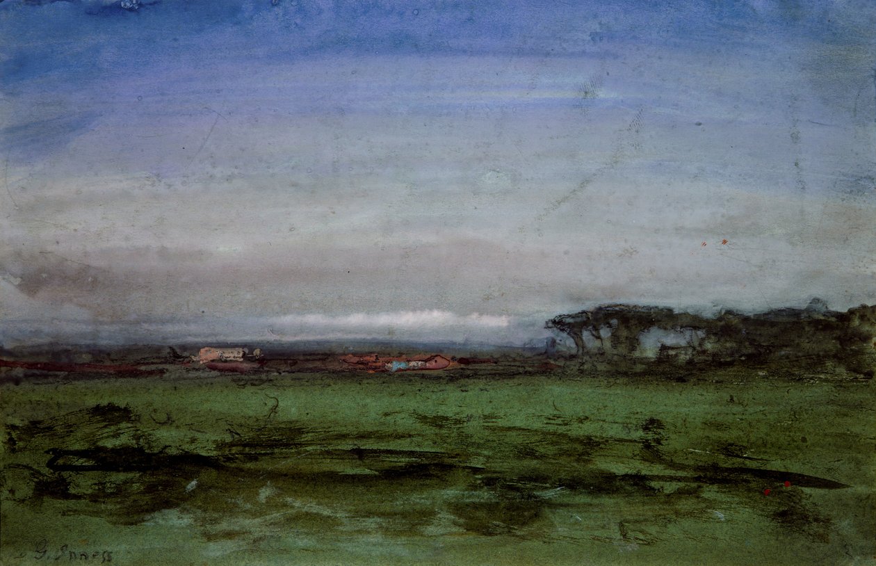 Tvärs över Campagna, 1872. av George Inness