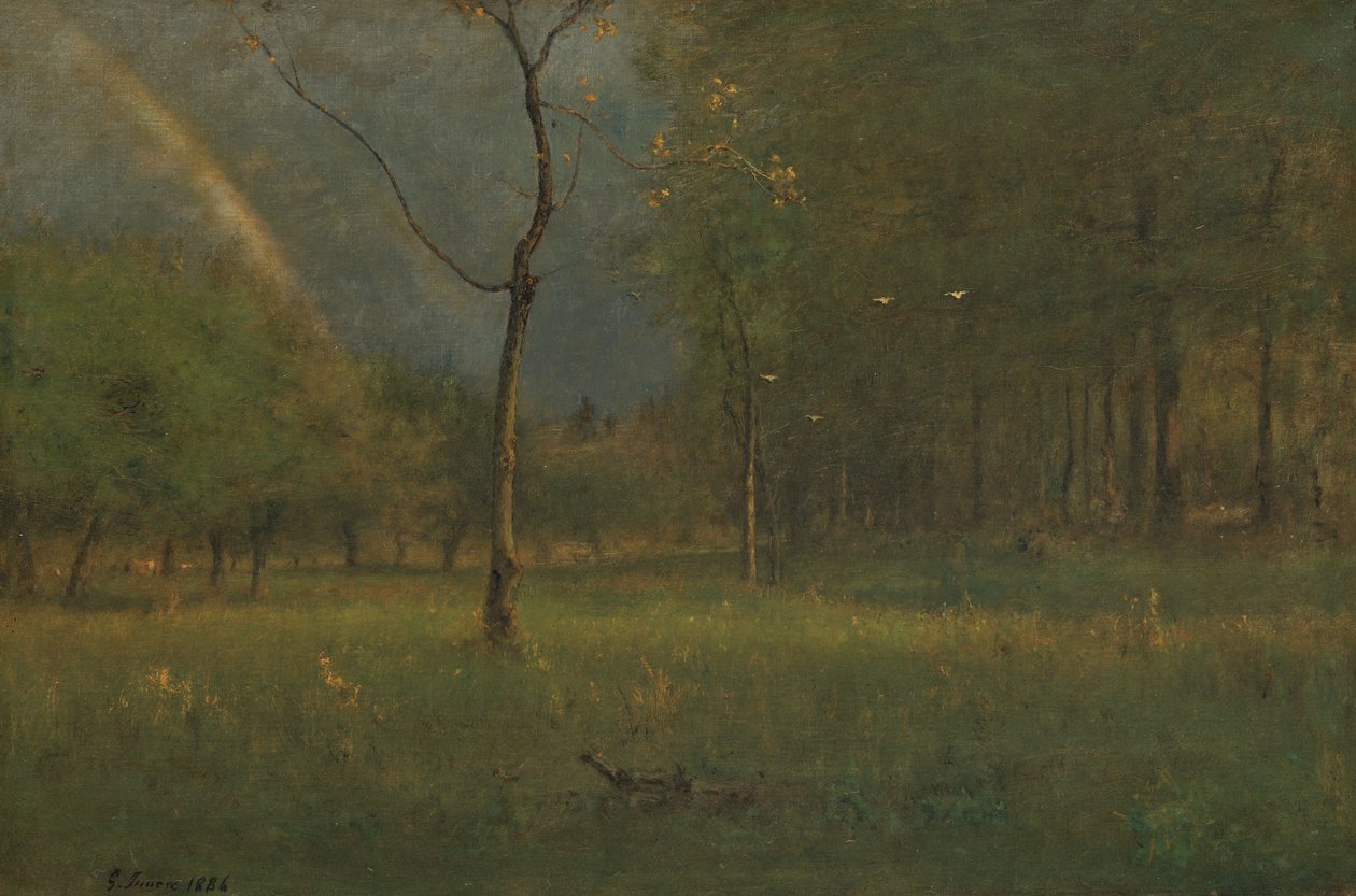 Efter regnskuren av George Inness