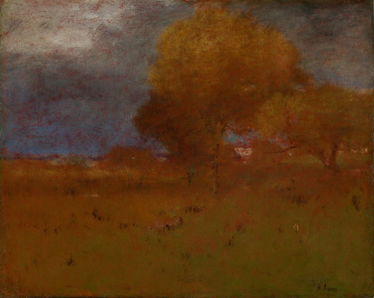 Höst i Montclair av George Inness