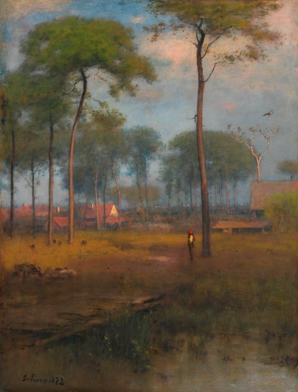 Tidig morgon, Tarpon Springs av George Inness