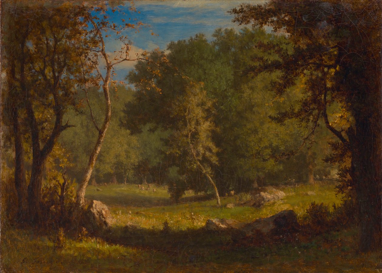 Elf Ground, ca. 1860. av George Inness