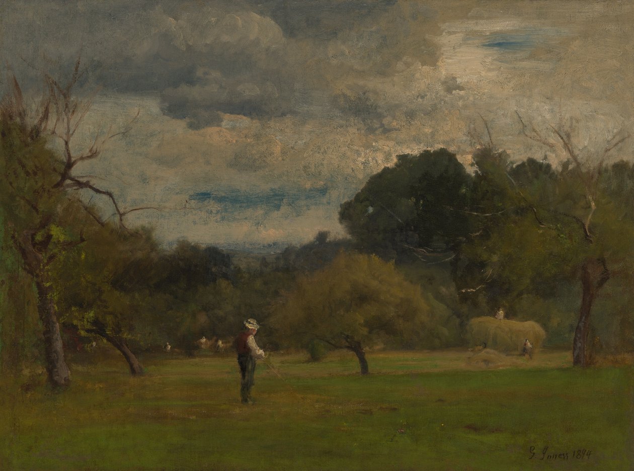 Harvest, Montclair, New Jersey av George Inness