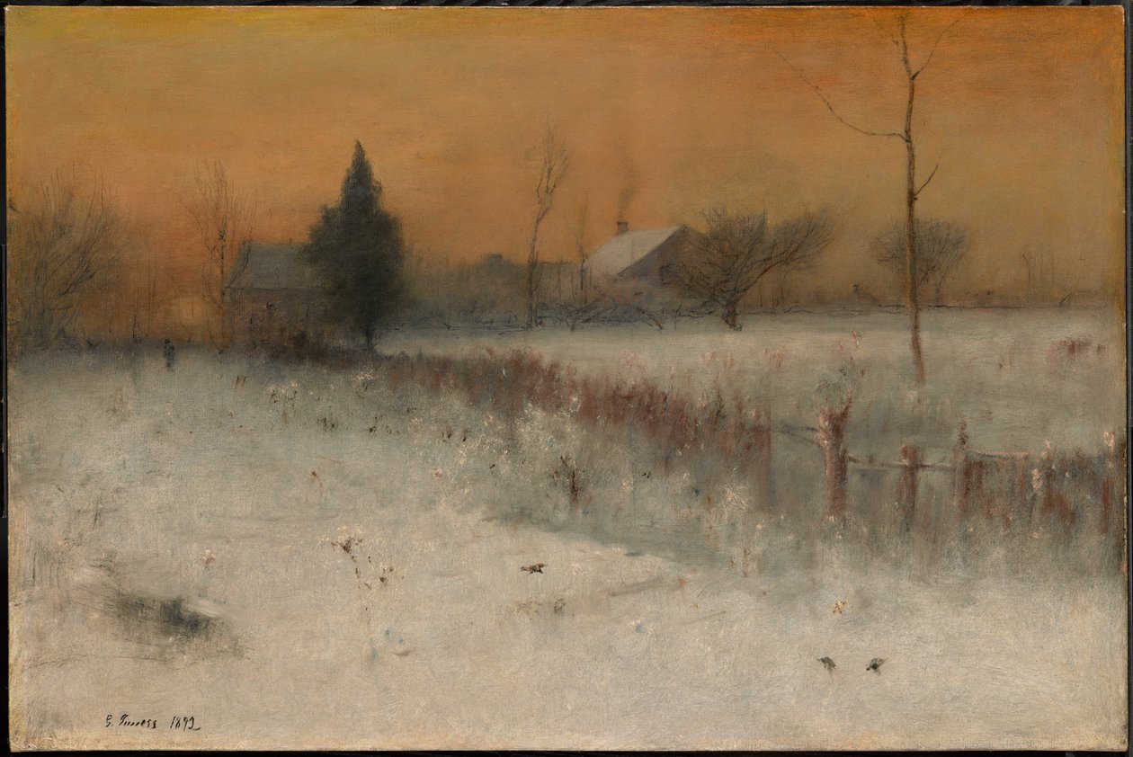 Hem i Montclair av George Inness
