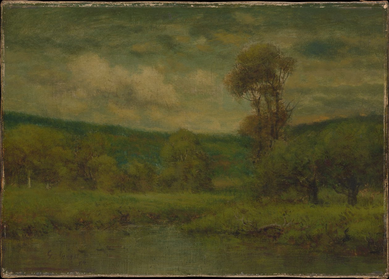Landskap av George Inness