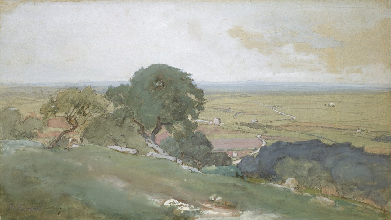 Olivträd i Tivoli, 1873. av George Inness