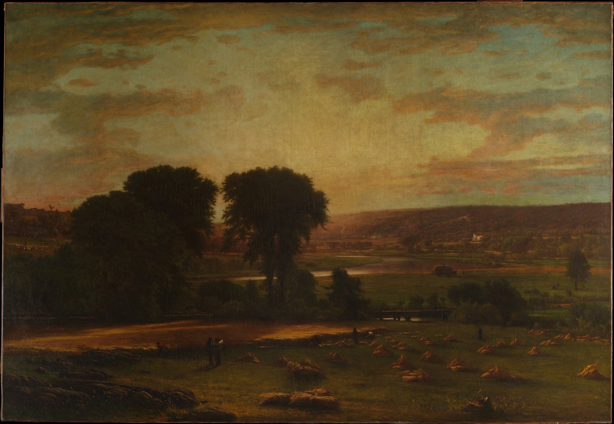 Fred och överflöd av George Inness