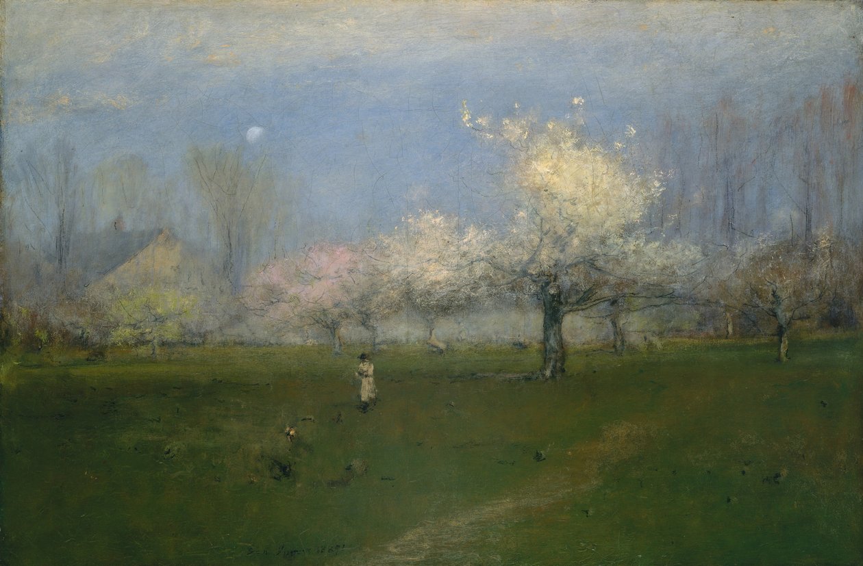 Spring Blossoms, Montclair, New Jersey, ca. 1891. av George Inness