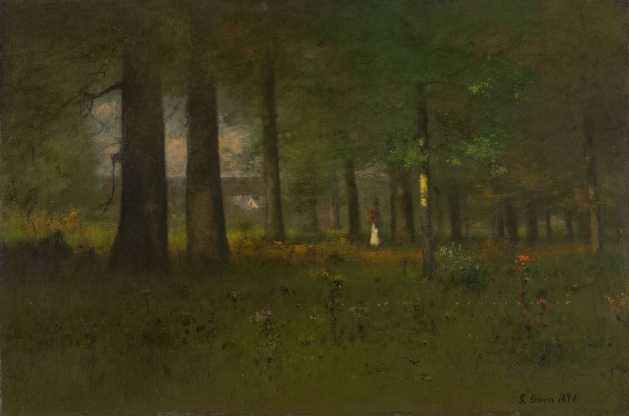 Skogens utkant av George Inness