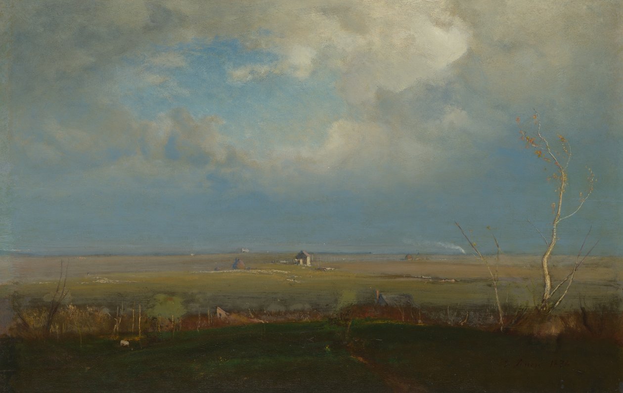 Skymning i Italien av George Inness